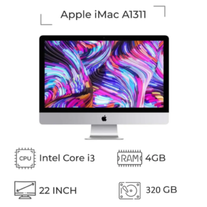 آل این وان آی مک استوک ۲۲ اینچ اپل iMac A1311 پردازنده i3 نسل۲