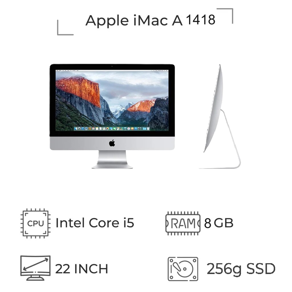 آل این وان آی مک استوک اپل iMac A1418 پردازنده i5 نسل7