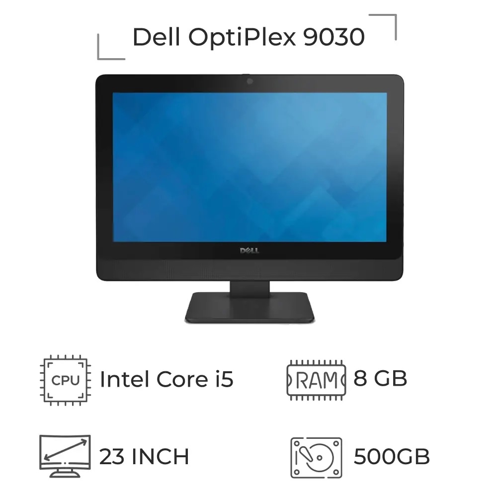 آل این وان استوک 23 اینچ دل مدل  Dell optiplex 9030 – i5